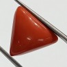 Triangle Red Coral/ Moonga Stone- 15.65 Carat