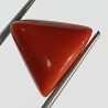 Triangle Red Coral/ Moonga Stone- 14.25 Carat