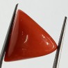 Triangle Red Coral/ Moonga Stone- 16.25 Carat