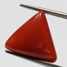 Triangle Red Coral/ Moonga Stone- 14.25 Carat