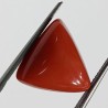 Triangle Red Coral/ Moonga Stone- 13.10 Carat