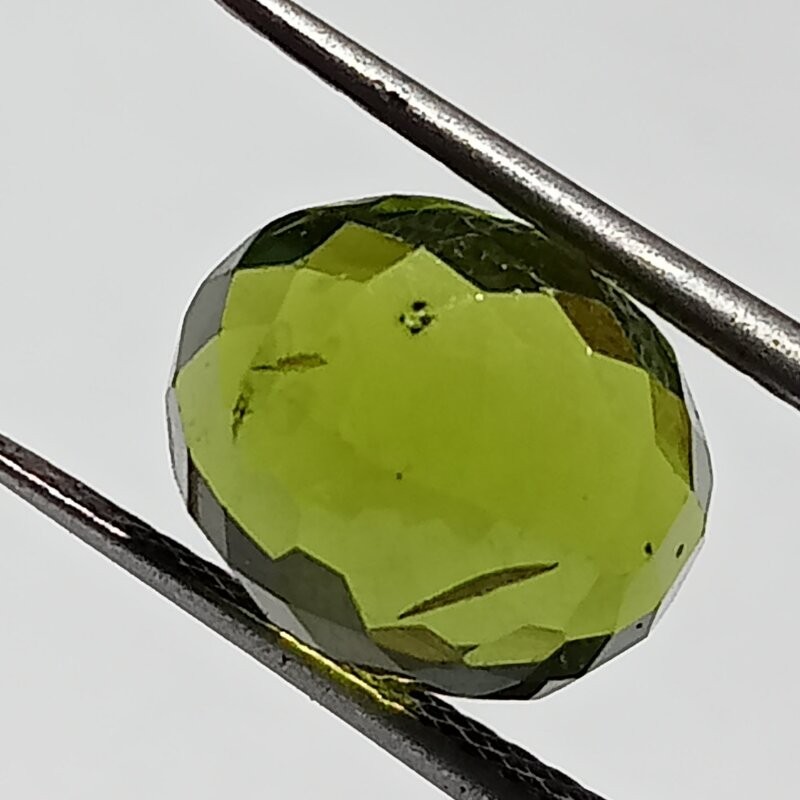 Authentic, Original Peridot Stone - 5.93 Carat With Lab certification