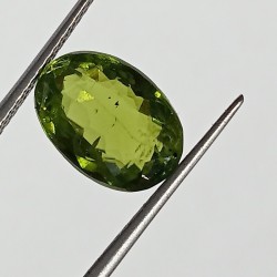 Authentic, Original Peridot Stone - 5.38 Carat With Lab certification