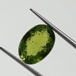 Authentic, Original Peridot Stone - 5.38 Carat With Lab certification