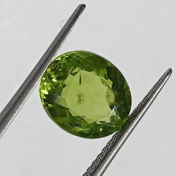 Authentic, Original Peridot Stone - 4.73 Carat With Lab certification