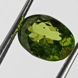 Authentic, Original Peridot Stone - 4.21 Carat With Lab certification