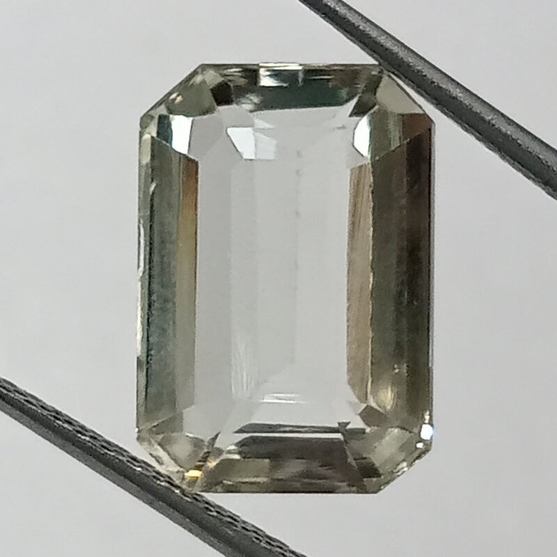 Natural & Original Green Kunzite Stone With Lab Certified 6.48 Carat