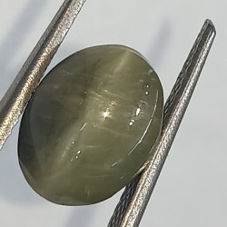 Cat’s Eye Stone (Lehsunia) & Lab- Certified Gemstone – 6.51 Carat