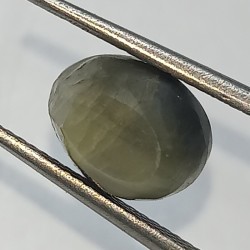 Cat’s Eye Stone (Lehsunia) & Lab- Certified Gemstone – 6.51 Carat